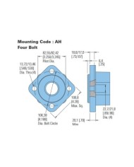 4-Lochflansch, 80 - 490 cm3/U