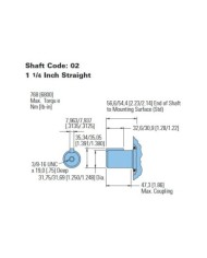 4-Lochflansch, 80 - 490 cm3/U