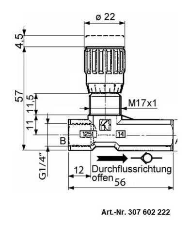 Drossel-Rückschlagventil