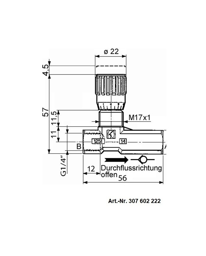 Drossel-Rückschlagventil