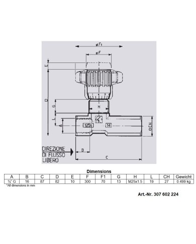 Drossel-Rückschlagventil