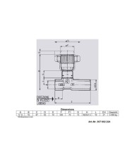 Drossel-Rückschlagventil