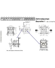 4-Lochflansch, Welle zyl. Ø10.0mm (BAN)