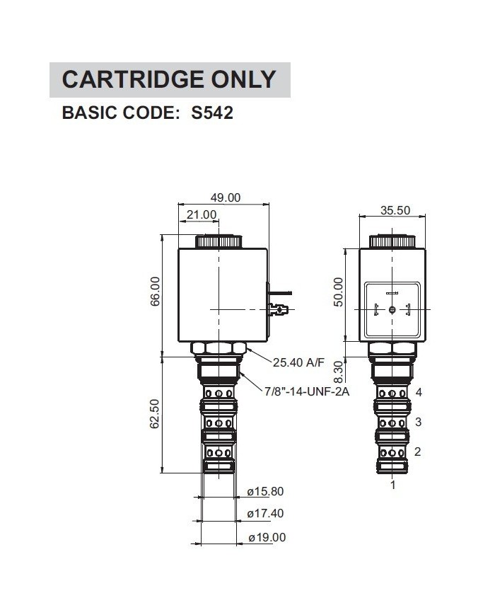 4/2-Wegeventil vorgesteuert