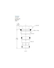 RSV entsperrbar bis 30 L/Min.