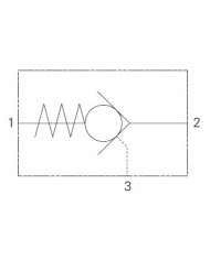 RSV entsperrbar bis 120 L/Min.