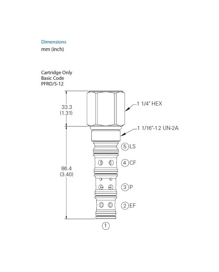 Proportionalventil bis 76 L/Min.