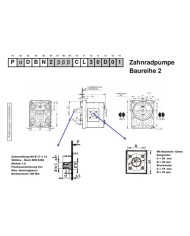 4-Lochfl., Welle Zahnprofil 9T DIN 5482