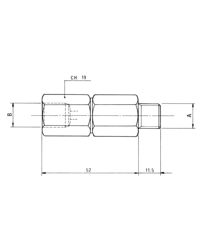 Drossel-Rückschlagventil 10 L/Min.
