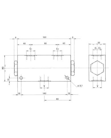 Mengenteiler bis 150 L/Min.