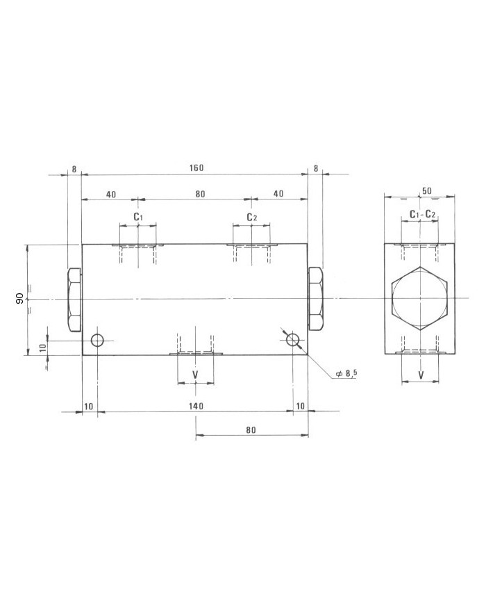 Mengenteiler bis 150 L/Min.