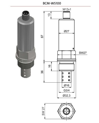 Ölfeuchtesensor BCM