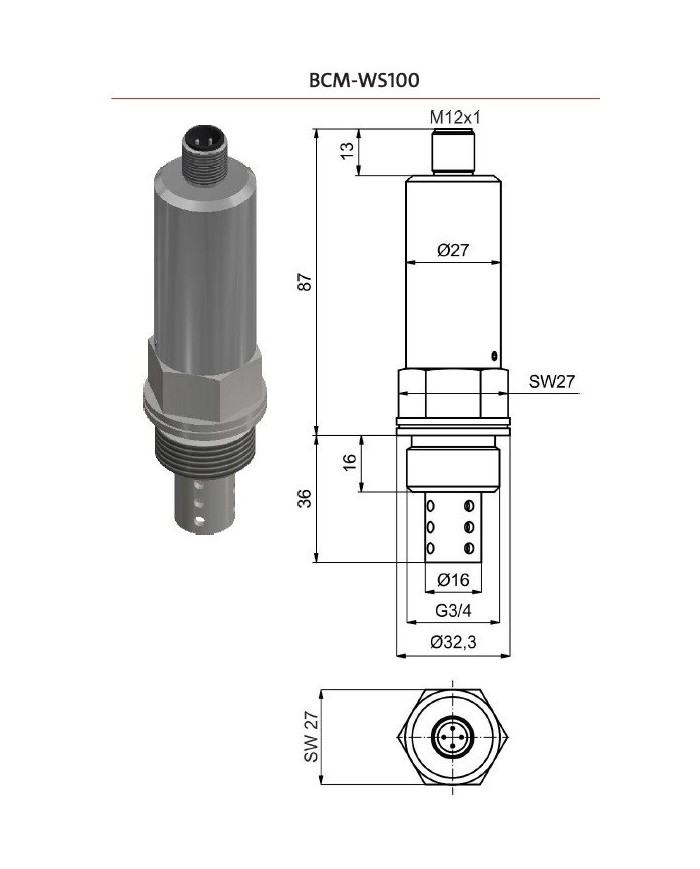 Ölfeuchtesensor BCM
