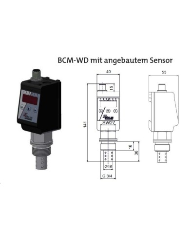 Ölfeuchtesensor BCM