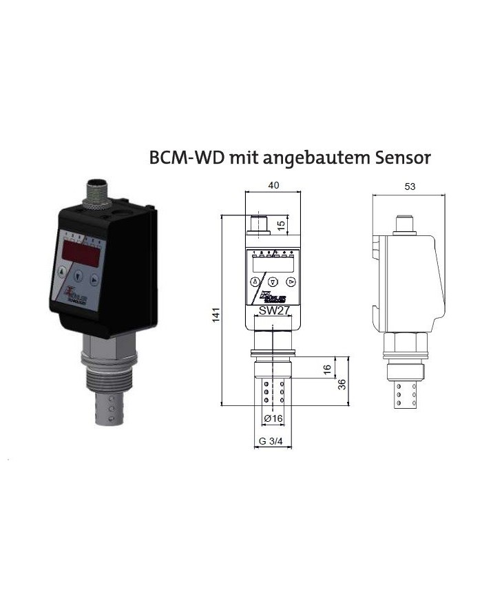 Ölfeuchtesensor BCM
