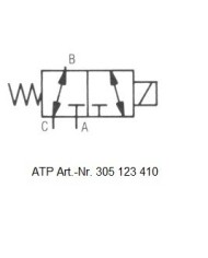 Wege-Schieberventil 3/2 prop.