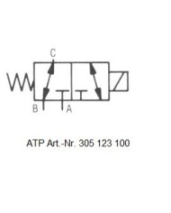 Wege-Schieberventil 3/2 prop.