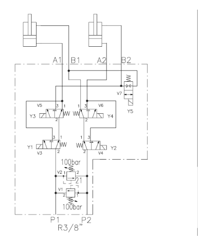 G3/8" 23L/min 210bar