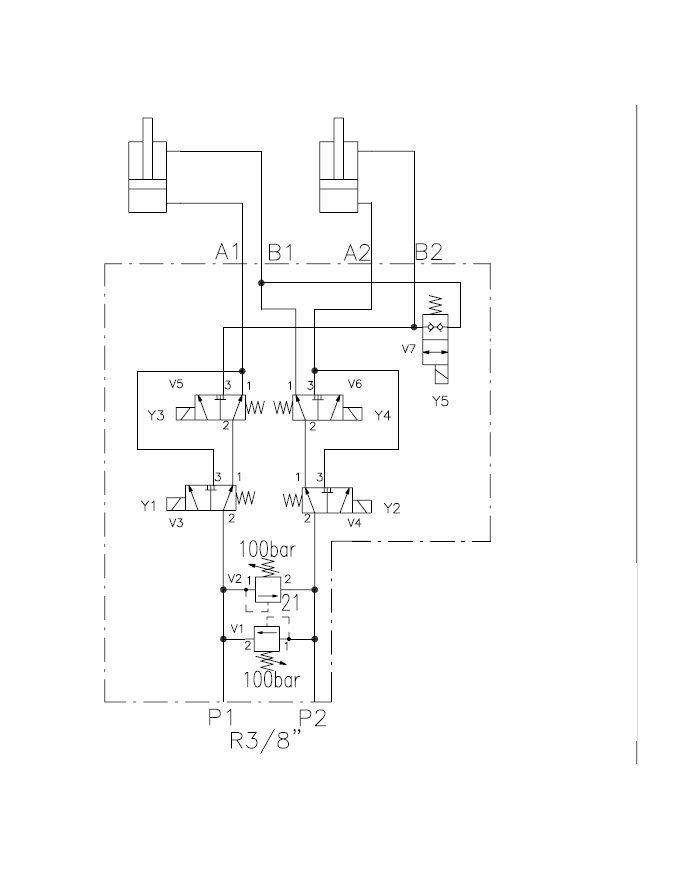 G3/8" 23L/min 210bar