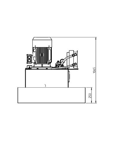 Hydraulikaggregat komplett