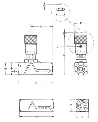 In-Line Needle Valve