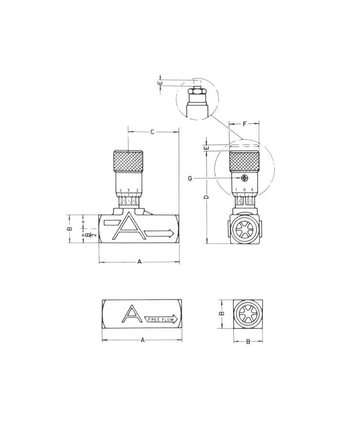 In-Line Needle Valve