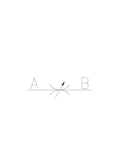 In line double-acting flow control valves