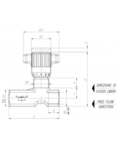 Drossel-Rückschlagventil