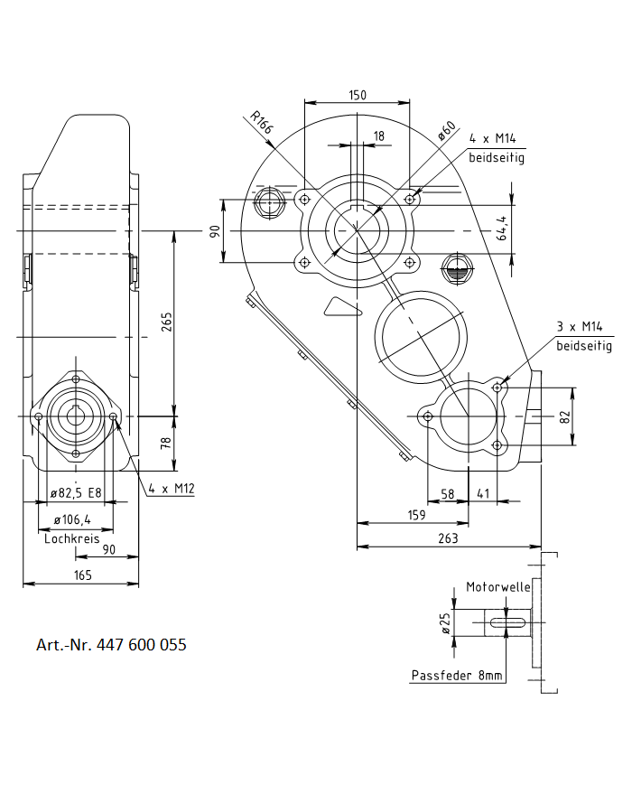 Reduktionsgetriebe RT