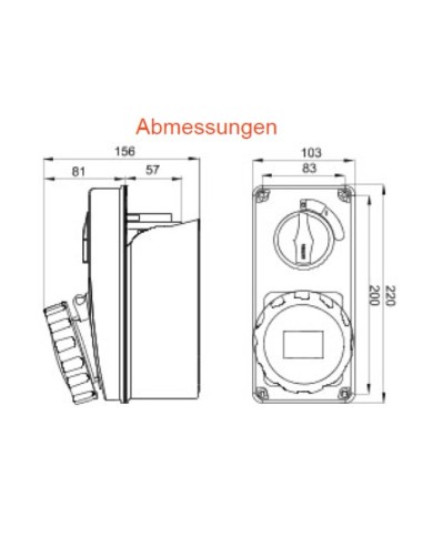 Rundsteckvorrichtung