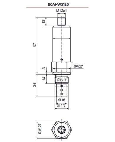 Ölfeuchtesensor BCM