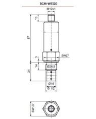 Ölfeuchtesensor BCM