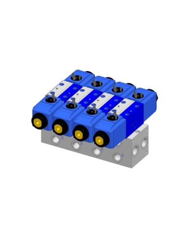 Mehrfachplatten-Ventilaufbau NG06 