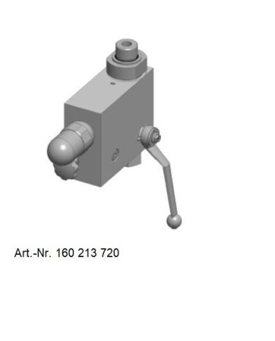 Speichersicherheits- und Absperrblock