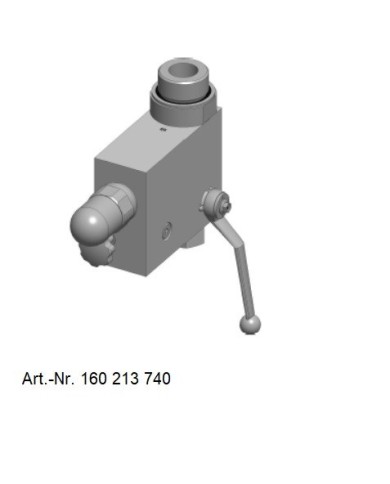 Speichersicherheits- und Absperrblock