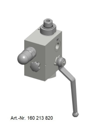 Speichersicherheits- und Absperrblock