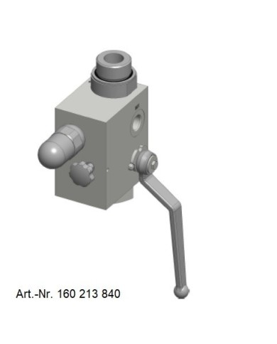 Speichersicherheits- und Absperrblock