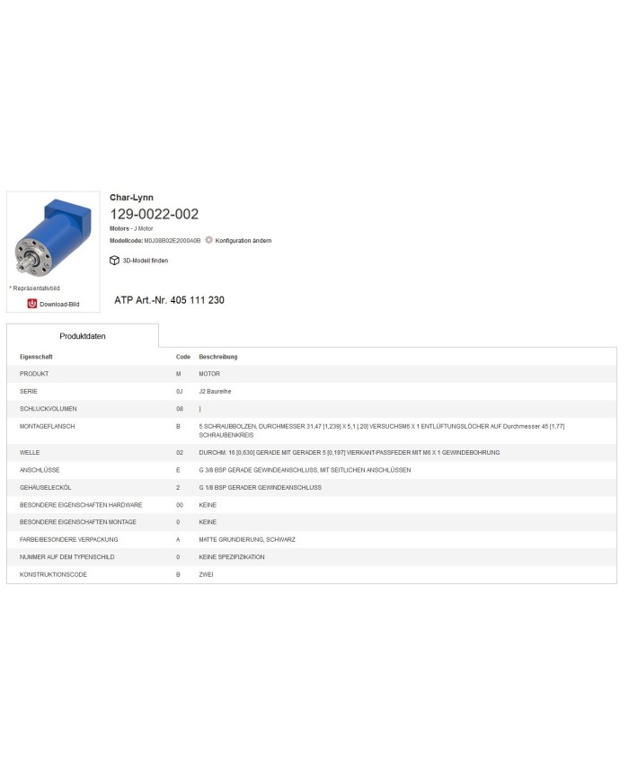 Serie J ohne/mit Leckanschluss