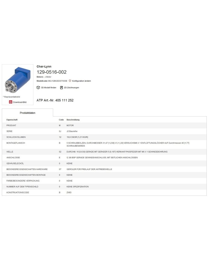 Serie J ohne Leckanschluss