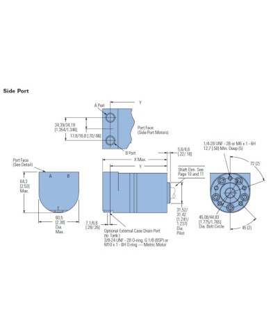 Serie J ohne Leckanschluss