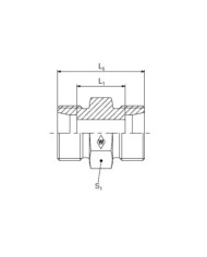 Serie L Gerade Stutzen GS -1.4571