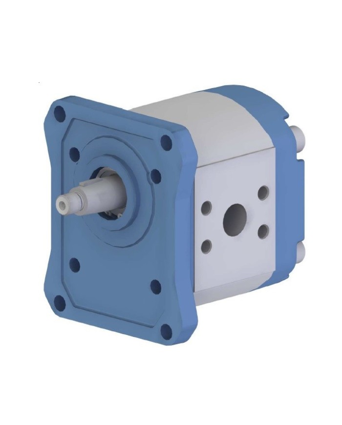 4-Lochflansch, Welle Kegel 1:5