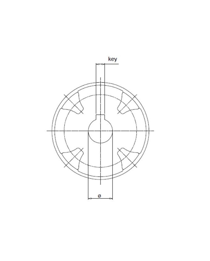 Kupplung motorseitig