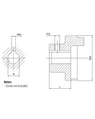 Kupplung motorseitig
