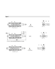 Wegeventil handbetätigt SD11