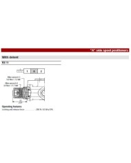 Wegeventil handbetätigt SD11