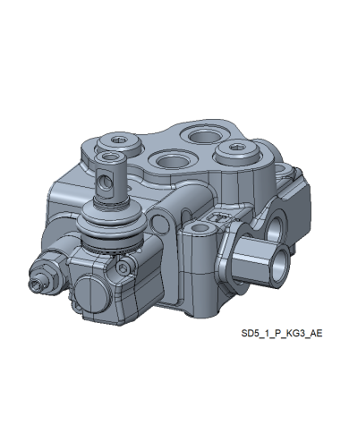 Wegeventil handbetätigt SD5