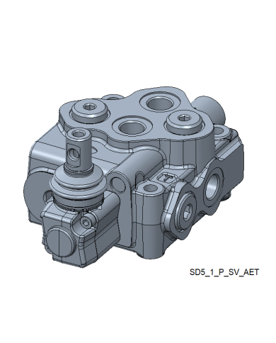 Wegeventil handbetätigt SD5