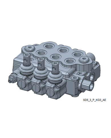 Wegeventil handbetätigt SD5