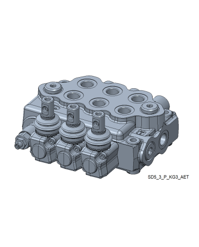 Wegeventil handbetätigt SD5